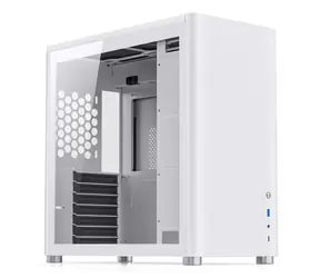 Jonsbo D40 bílá / ATX / 1x USB-A 3.2 / 1x USB-C 3.2 / bez zdroje / průhledná bočnice