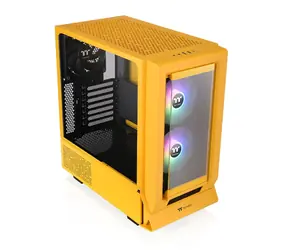 THERMALTAKE Ceres 350 MX žlutá / E-ATX / 2x USB-A 3.0 / 1x USB-C 3.2 / 3x 140mm / bez zdroje / průhledná bočnice