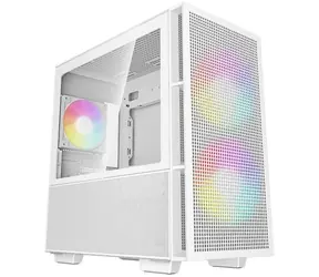 DEEPCOOL CH360 bílá / mATX / 1x USB-A 3.0 / 1x USB-C 3.0 / 2x 140mm / 1x 120mm / bez zdroje / průhledné bočnice