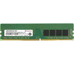 Transcend JM3200HLB-16G 16GB (1x 16GB) 3200MHz / U-DIMM / DDR4 / CL22 / 1.2V / 2Rx8