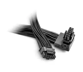 be quiet! 12V-2X6 12VHPWR 90 Grad PCIe 5.0 Reversed Adapterkabel černá / 70cm