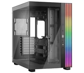 be quiet! Light Base 600 DX černá / ATX / 2x USB-A 3.1 / 1x USB-C 3.1 / bez zdroje / průhledná bočnice