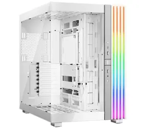 be quiet! Light Base 900 DX bílá / E-ATX / 2x USB-A 3.1 / 1x USB-C / bez zdroje / průhledná bočnice