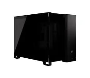 Rozbaleno - Corsair 2500X černá / mATX / 2x USB-C 3.2 / 1x USB-A 3.2 / bez zdroje / průhledná bočnice / rozbaleno
