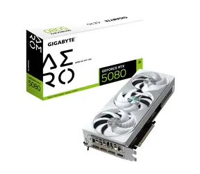 GIGABYTE GeForce RTX 5080 AERO OC SFF 16GB / 2730MHz / 16GB GDDR7 / 256-bit / 1x HDMI + 3x DP / 850W (16)