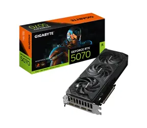 GIGABYTE GeForce RTX 5070 WINDFORCE OC SFF 12GB / 2165MHz / 12GB GDDR7 / 192-bit / 1x HDMI + 3x DP / 750W (16)