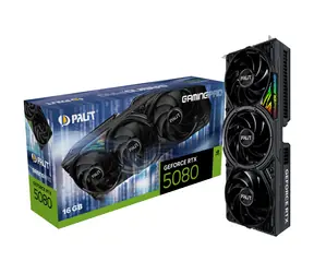 Palit RTX 5080 GamingPro 16GB / 2617MHz / 16GB GDDR7 / 256-bit / 1x HDMI + 3x DP / 850W (16)