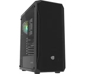 Fury Shobo SH4 RGB černá / ATX / 3x USB-A / 1x 120 mm RGB / Průhledná bočnice / Bez zdroje