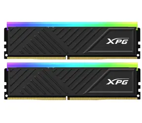 ADATA XPG D35 16GB (2x8GB) 3200MHz / DDR4 / Non-ECC / Unbuffered / CL16 / 1.35V / RGB / Black
