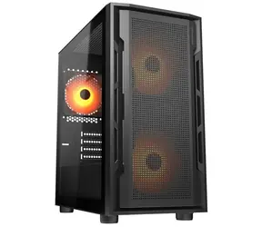 COUGAR Uniface Mini RGB černá / PC skříň / micro-ATX / mini-ITX / RGB / průhledná bočnice / bez zdroje