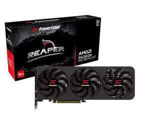 PowerColor Reaper Radeon RX 9070 XT 16GB / 2970 MHz / 16GB GDDR6 / 256-bit / 1x HDMI + 3x DP / 750W (8+8)
