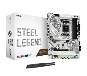 ASRock B650  Steel Legend WiFi / AMD B650 / DDR5 / SATA III / USB 3.2 / 2.5GLAN / sc.AM5 / ATX