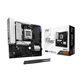 ASRock B850M Pro RS WiFi / AMD B850 / DDR5 / SATA III / USB 3.2 / 2.5GLAN / Wi-Fi 6E / sc.AM5 / mATX
