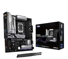 ASRock B860M LiveMixer WiFi / B860 / LGA 1851 / 4x DDR5 / PCIEx 16 / 2.5GLAN / Wi-Fi / mATX