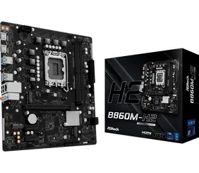 ASRock B860M-H2 / B860 / LGA 1851 / 2x DDR5 / PCIEx 16 / GLAN / mATX