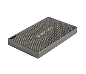 Verbatim Metal Mini Externí SSD disk 512GB černá / USB-C 3.2 Gen 2x2 / R: 2000MBs / W: 1750MBs