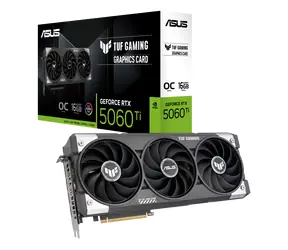 Asus TUF Gaming GeForce RTX 5060 Ti OC 16GB / 2692MHz / 16GB GDDR7 / 128-bit / 1x HDMI + 3x DP / 550W (16)
