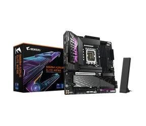 GIGABYTE B860M AORUS ELITE WIFI6E / B860M /  LGA1851 / 4x DDR5 / PCIEx16 / 2.5 GLAN / mATX
