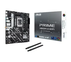 ASUS PRIME H810M-A WIFI / H810 / LGA 1851 / 2x DDR5 / PCIex16 / GLAN / mATX