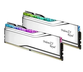 G.Skill Trident Z5 Royal RGB 96GB (2x48GB) 6400Mhz stříbrná / CL32-39-39-102 / DIMM / Non-ECC / XMP 3.0