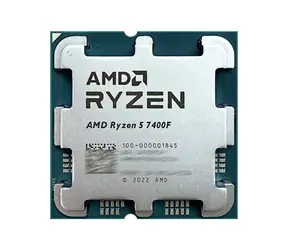 AMD RYZEN 5 7400F @ 3.7GHz - TRAY / Turbo 4.7GHz / 6C12T / L2 1MB L3 32MB / AM5 / Zen 4 / 65W