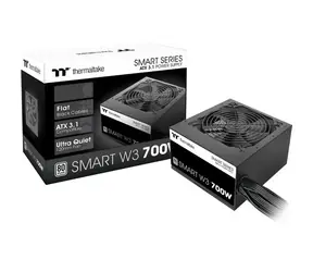 Thermaltake Smart W3 700W / 700W / aktivní PFC / ATX 12V 3.1 / 120mm ventilátor / 80PLUS White