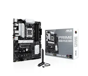 ASUS PRIME B650-PLUS WIFI / AMD B650 / DDR5 / SATA III RAID / USB / GLAN / M.2 / sc.AM5 / Wi-Fi / ATX