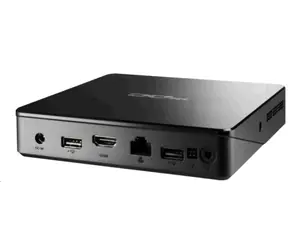 Shuttle XPC nano NS02EV2 černá / Mini-PC / Cortex-A53 / 2GB DDR3L / 16GB eMMC / GigE / Bez OS