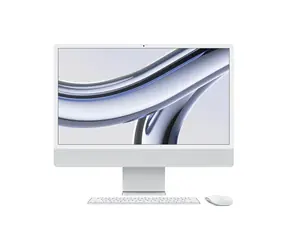 Apple iMac 24 4.5K M3 (2023) stříbrná / 24" / Apple M3 / 8GB / 512GB SSD / Apple 10-core / macOS