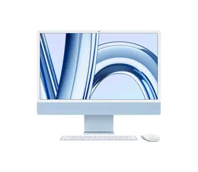 Apple iMac 24 4.5K M3 (2023) modrá / 24" / Apple M3 / 8GB / 256GB SSD / Apple 8-core / macOS