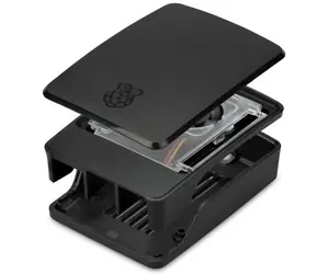 RASPBERRY case Original černá s chladičem pro Raspberry Pi 5