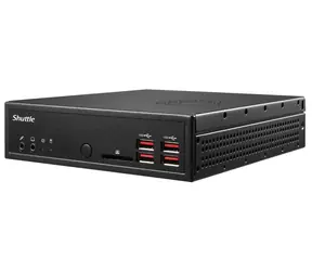 Shuttle XPC slim DH32U5 černá / Intel Core i5-1135G7 2.4GHz / 2xDDR4 / 1xSATA / 2x M.2 / 2xLAN / Bez OS