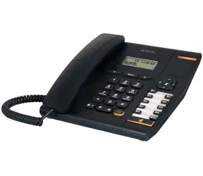 Alcatel Temporis 580 černá / analogový telefon s LCD displajem