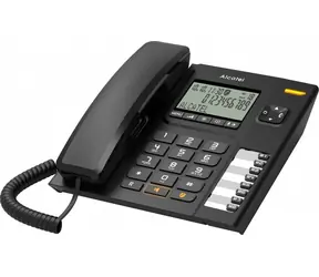 Alcatel T78 černá / analogový telefon s LCD displejem