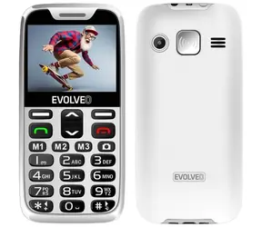 EVOLVEO EasyPhone XR + stojánek bílá / 2.3" / 0.3MP / SOS / microSDHC
