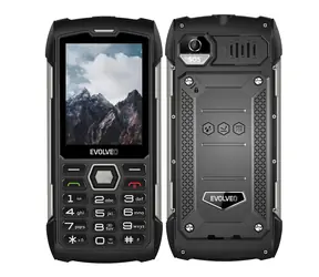 EVOLVEO StrongPhone H1 černo-stříbrná / 2.8" / Dual-SIM / IP68