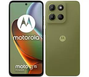 Motorola Moto G15 Power 8+256 GB zelená / 6.7" LCD / 256GB / Android 15 / Veganská Kůže