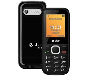 eSTAR X18 stříbrná / 1.77" / Dual-SIM / Bluetooth / microSD / FM rádio / 500 mAh
