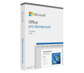 Microsoft Office 2024 pro domácnosti CZ / PC & Mac / 64 bit / Bez média / Krabicová licence