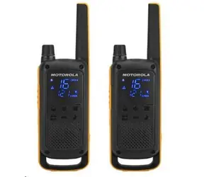 Motorola TLKR T82 Extreme / 2x vysílačka / LCD / dosah 10km / 16 kanálů + 121 kódů
