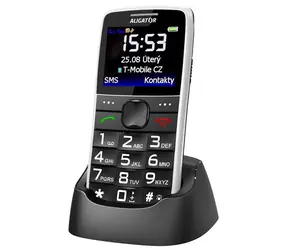 Aligator A675 Senior bílý / Distribuce CZ / 2.2“ TFT Displej 220 x 176