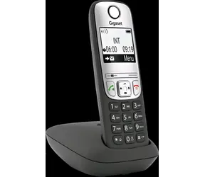 Gigaset A690 (H2810-B101) černá / telefon / displej mono 96x96 pix. / analog / DECT / telefonní seznam 100 čísel