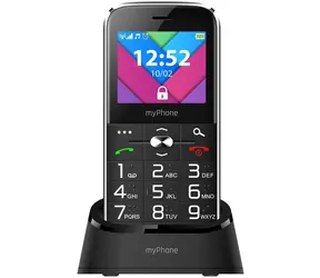 myPhone HALO C černá / 2.2" / 0.3MP / microSD / s nabíjecím stojánkem