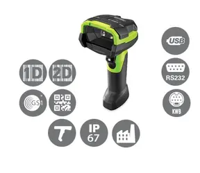 ZEBRA DS3608-SR / 2D snímač čárových kódů / RS-232 / KBW / USB / černá