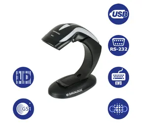 DATALOGIC Heron HD3130-BK / snímač 1D čárových kódů / RS-232 / KWB / USB / černá