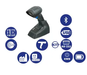 DATALOGIC QuickScan QBT2131 kit-RS232 / snímač 1D čárových kódů / BT / Multi-IF / černá