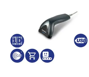 DATALOGIC Touch 65 Light (TD1120-BK-65) šedá / 1D snímač čárových kódů / USB / bez kabelu