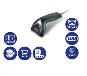 Datalogic Touch 65 Pro / 1D snímač čárových kódů / Multi-IF / pouze snímač bez kabelu / šedá