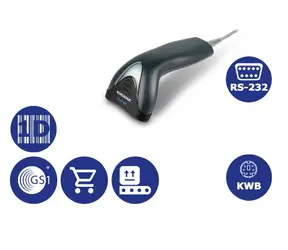 DATALOGIC Touch 65 Light (TD1170-BK-65) šedá / snímač 1D čárových kódů / RS-232 / KBW