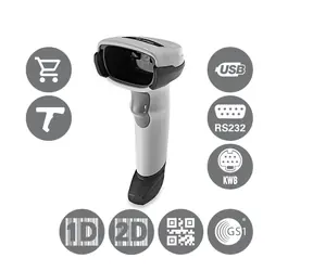 ZEBRA čtečka DS2208 kit (USB) bílá / snímač 2D čárových kódů / kabel USB / multi-IF
